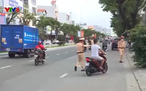 Đà Nẵng tăng cường xử phạt vi phạm giao thông sau Tết