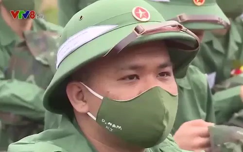 Lễ giao nhận quân 2022 ở Hà Tĩnh