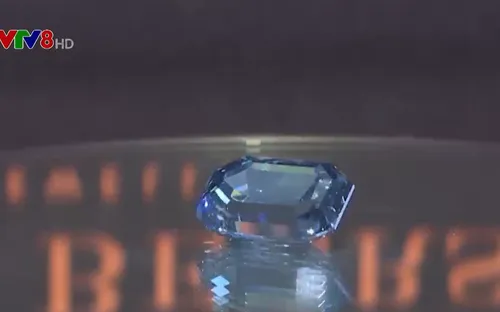 Đấu giá viên kim cương xanh quý giá nhất thế giới