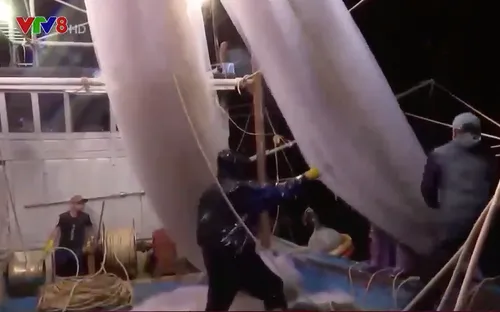 Ăn Tết trên biển