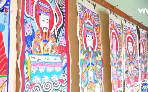 Độc đáo tranh thờ của người Dao