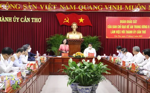 Thành ủy Cần Thơ cần đẩy mạnh đổi mới phương thức lãnh đạo của Đảng