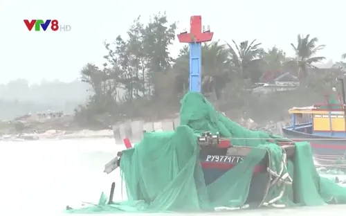 150 tàu cá ngư dân Nam Trung bộ chìm, hư hỏng