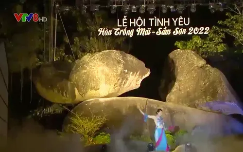 Khai mạc lễ hội Tình yêu - Hòn Trống Mái Sầm Sơn 2022