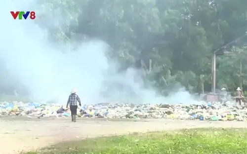 Ô nhiễm môi trường xung quanh trạm xử lý rác thải Thạch Thành