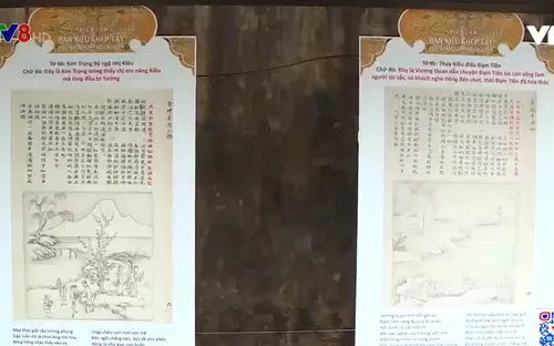 Triển lãm bản Truyện Kiều chép tay triều Nguyễn