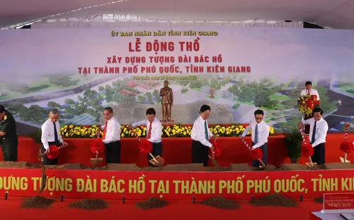 Xây dựng tượng đài Bác Hồ tại Phú Quốc