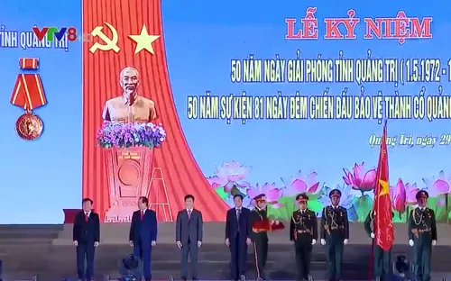 Kỷ niệm 50 năm Giải phóng Quảng Trị và 81 ngày đêm chiến đấu bảo vệ Thành Cổ