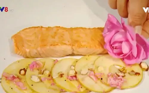 Sáng tạo những món ăn từ hoa