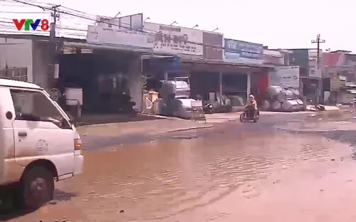 Nỗi lo đường ngập khi vào mùa mưa
