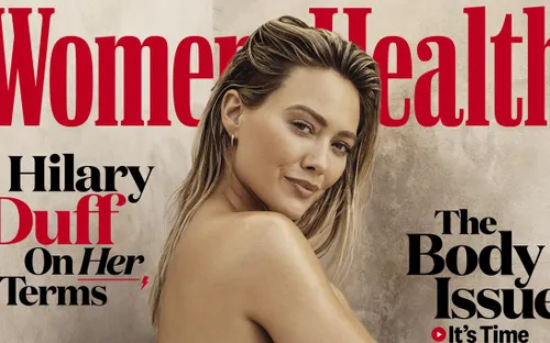 Hilary Duff khỏa thân trên bìa tạp chí: "Tôi tự hào với cơ thể của mình"