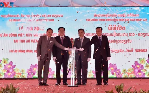 Khởi động dự án Công viên hữu nghị Lào - Việt Nam