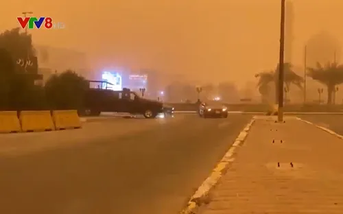 Iraq lại hứng chịu bão bụi thảm khốc