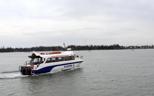 Dừng hoạt động tàu thủy nội điạ đi Cù Lao Chàm