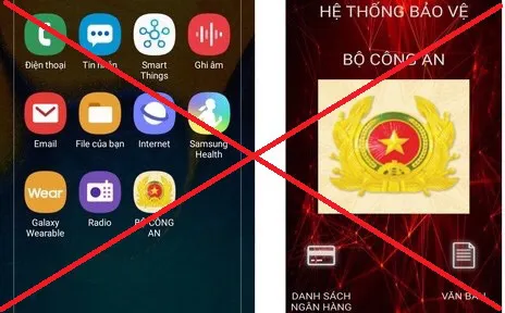 Cài đặt phần mềm mạo danh Bộ Công an, một phụ nữ bị lừa đảo hơn 100 triệu đồng