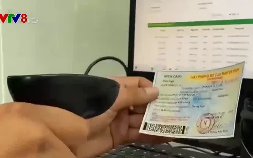 Công nghệ quét mã vạch 2D tại cảng Dung Quất