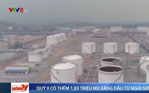 Quý II sẽ có thêm 1,83 triệu m3 xăng dầu từ Nghi Sơn, Thanh Hóa