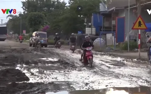 Đắk Nông: Quốc lộ 28 hư hỏng nghiêm trọng