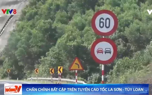 ĐIều chỉnh bất cập trên tuyến cao tốc La Sơn - Túy Loan