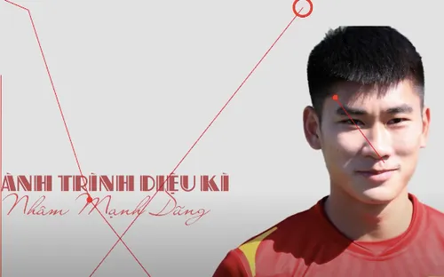 Nhâm Mạnh Dũng tiết lộ: "Lên xe, xuống xe, vào sân luôn bước chân phải trước"