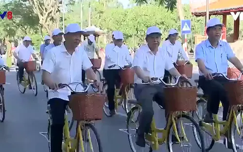 Mô hình xe đạp chia sẻ công cộng tại TP Huế