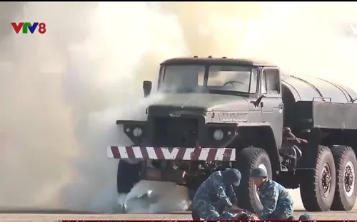 Hội thao phòng cháy tìm kiếm cứu nạn Phòng không Không quân tại Đà Nẵng