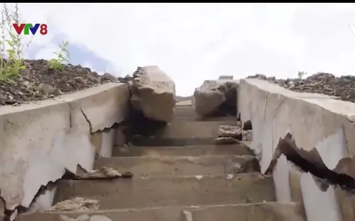 Thanh Hóa: Dự án chống sạt lở gần 40 tỷ đồng vừa làm xong đã hư hỏng