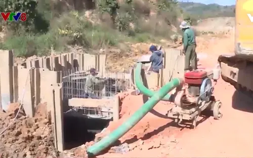 Đắk Nông: Nhiều công trình thủy lợi chậm tiến độ thi công