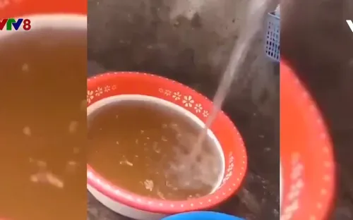 Dấu hỏi về chất lượng nước sinh hoạt ở Nghệ An