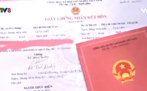 Triệt phá đường dây sản xuất các loại giấy tờ giả