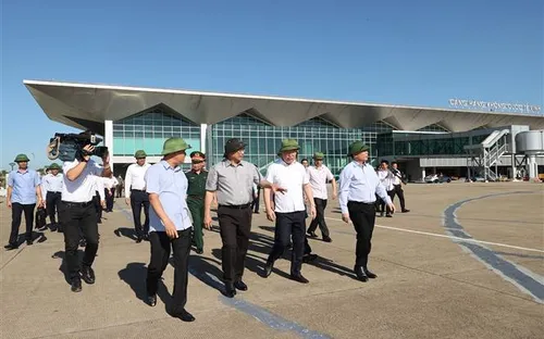 Thủ tướng khảo sát một số dự án hạ tầng trọng điểm tại Nghệ An