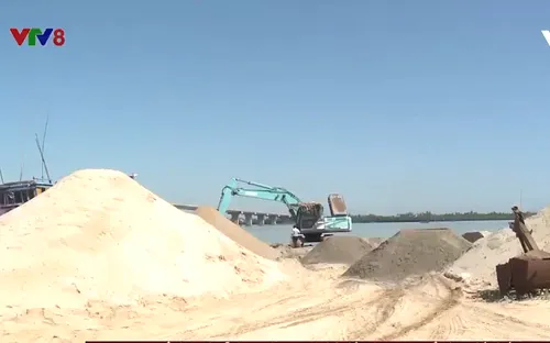 Quảng Nam siết chặt quản lý bến cát