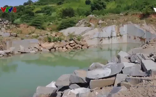 Phú Yên xử phạt doanh nghiệp khai thác đá không phép 1 tỉ đồng