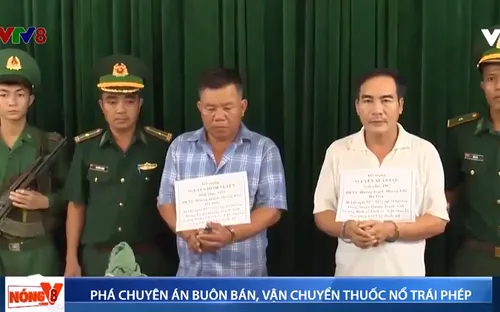 Quảng Bình phá chuyên án vận chuyển thuốc nổ