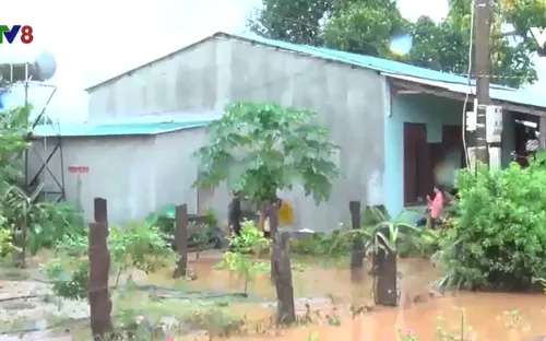 Đắk Lắk: Mưa lớn, một huyện hơn 50 ngôi nhà bị ngập