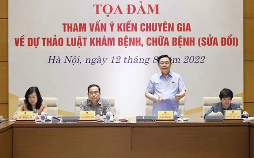 Tham vấn ý kiến chuyên gia về dự thảo Luật Khám chữa bệnh (sửa đổi)