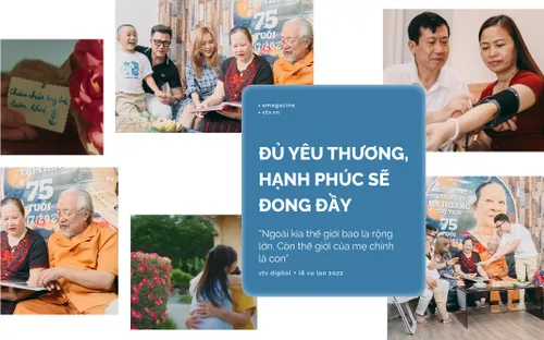 Đủ yêu thương, hạnh phúc sẽ đong đầy