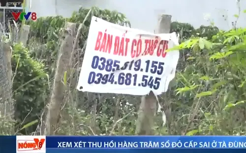 Đắk Nông xem xét thu hồi hàng trăm sổ đỏ cấp sai ở Tà Đùng