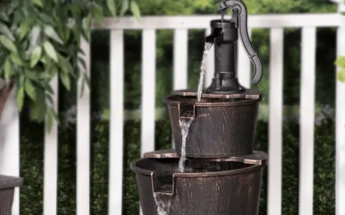 Cách thiết kế đài phun nước sân vườn độc lạ