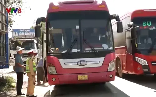 Nghệ An tăng cường kiểm soát phương tiện giao thông chở  khách
