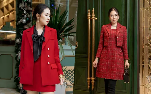 Mặc đẹp diện Tết như MC Mai Ngọc