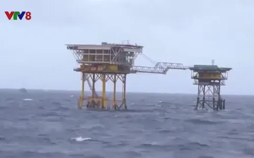 Xuân về trên Nhà giàn DK1