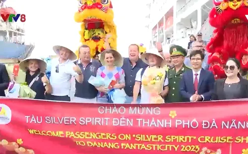 400 khách quốc tế đầu tiên đến Đà Nẵng bằng tàu biển