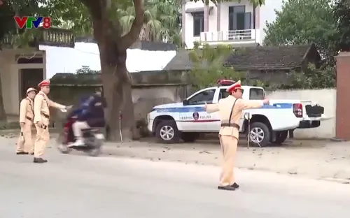 Thanh Hoá tăng cường xử lý vi phạm trật tự giao thông dịp Tết