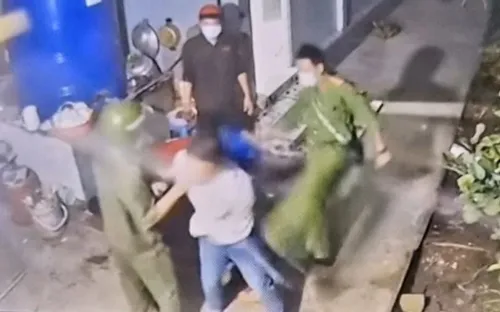 Bến Tre sẽ xử lý nghiêm công an viên đánh người