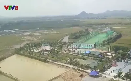 Xử phạt doanh nghiệp biến dự án nuôi cá thành sân golf