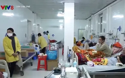 Gia tăng số ca nhập viện do trời lạnh