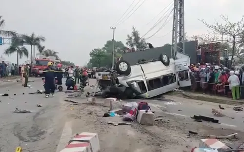 Tai nạn giao thông đặc biệt nghiêm trọng tại Quảng Nam