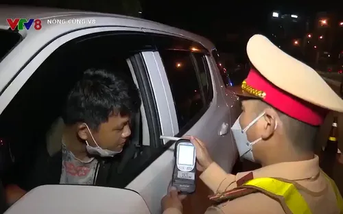 Tăng cường xử phạt vi phạm nồng độ cồn