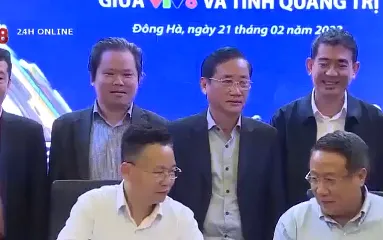 Hội nghị Tổng kết thông tin truyền thông giữa VTV8 Và tỉnh Quảng Trị